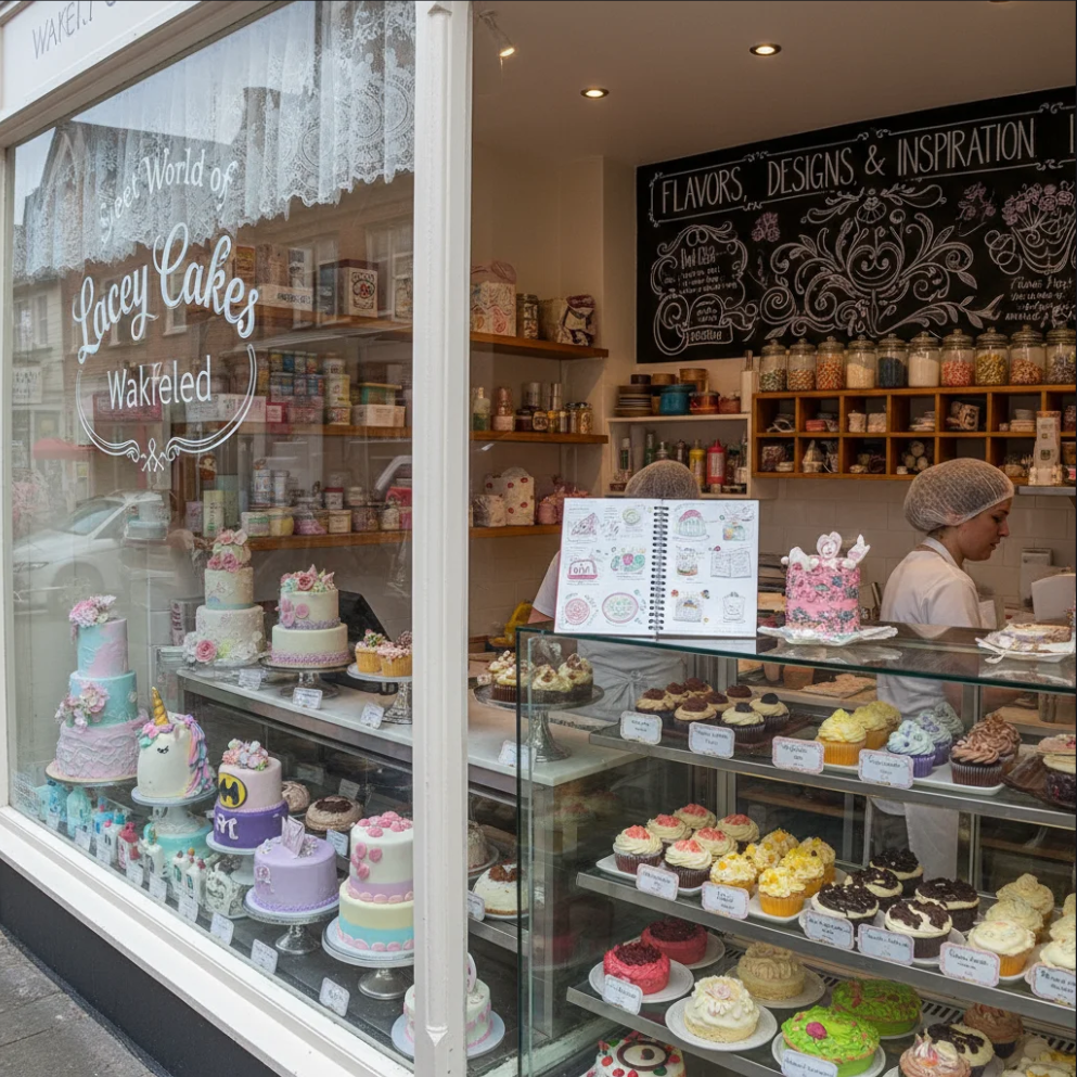 Stunning cake designs and flavors from Lacey Cakes Wakefield, showcasing creativity and culinary artistry.