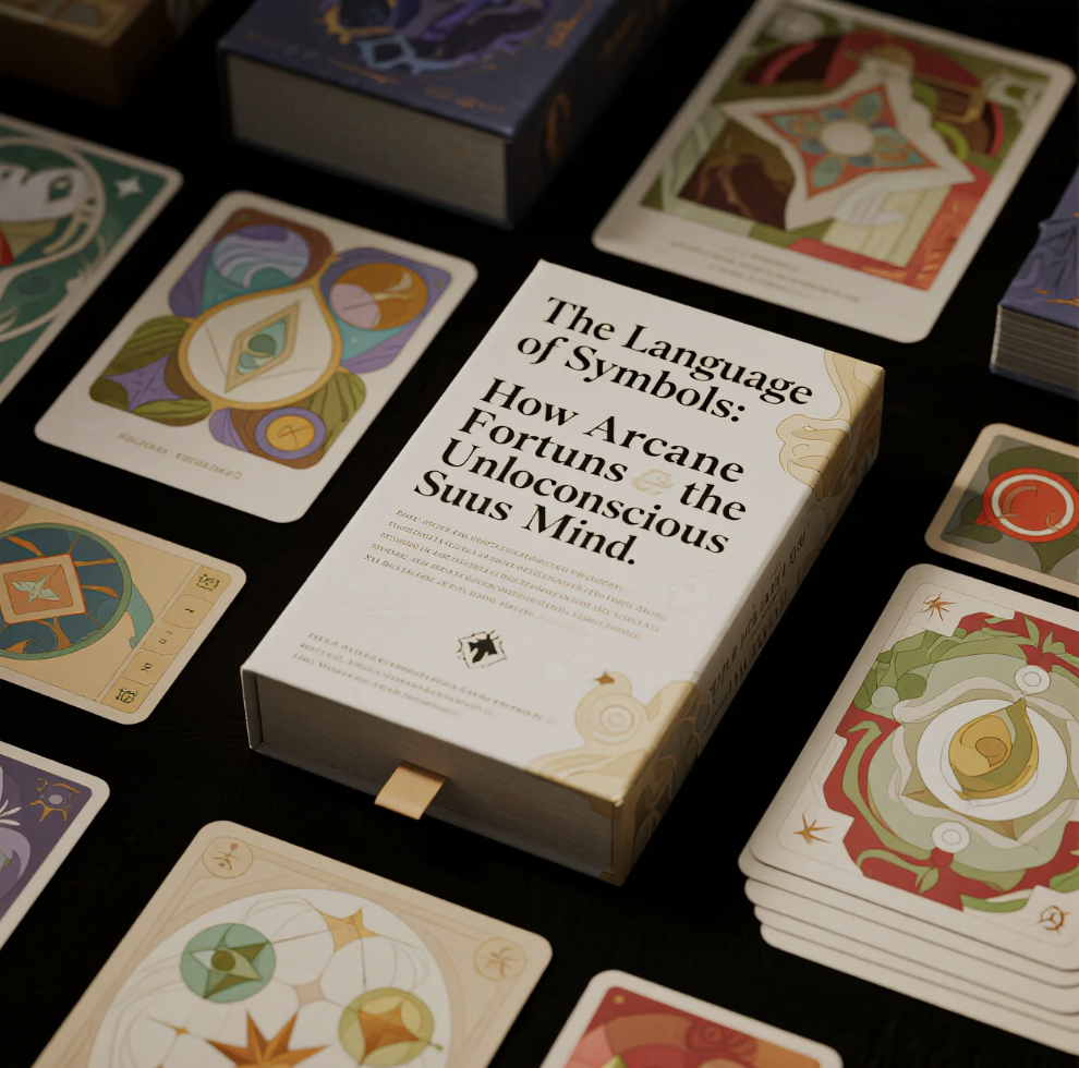 Arcane Fortune mystical symbols guiding the subconscious mind