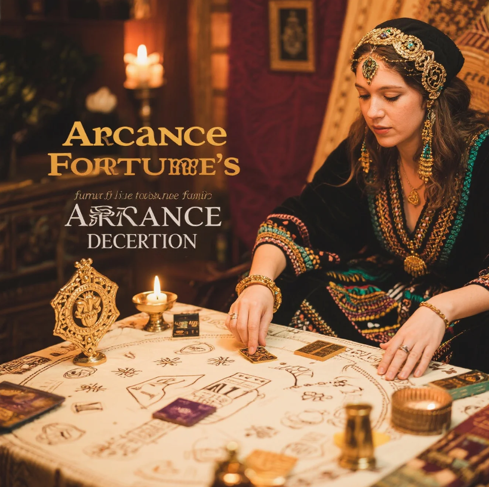 Arcane Fortune spiritual journey through tarot and self-discovery